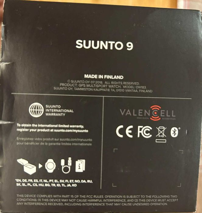 Suunto 9 Baro Titanium