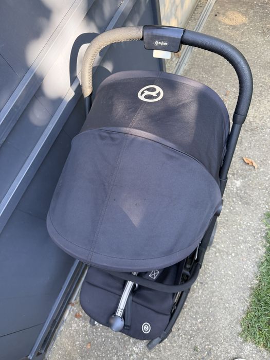 Carucior copii Cybex Orfeo negru cu bara