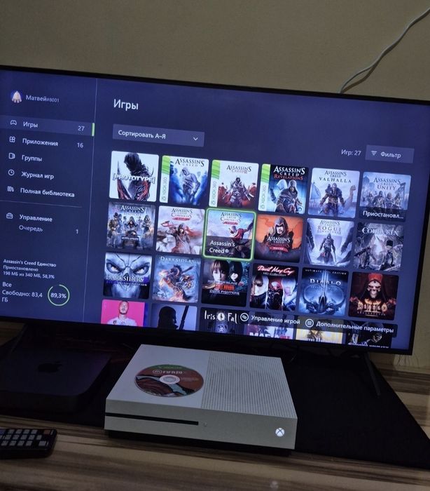 Игровая Приставка Xbox One s 1Tb