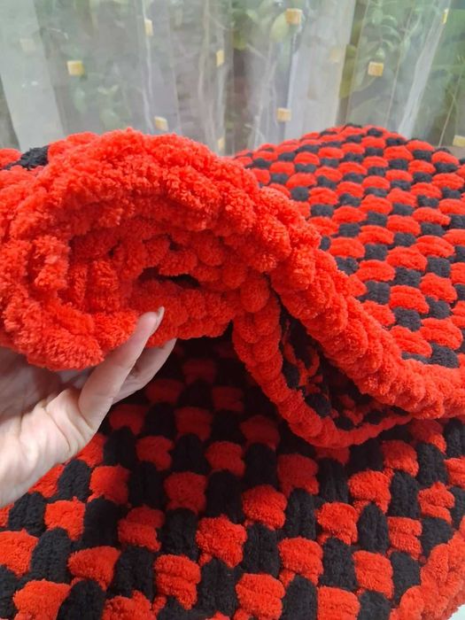 Ръчно плетено одеяло