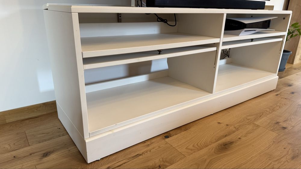 Comoda TV IKEA HEMNES – lemn masiv, model mare 160 cm