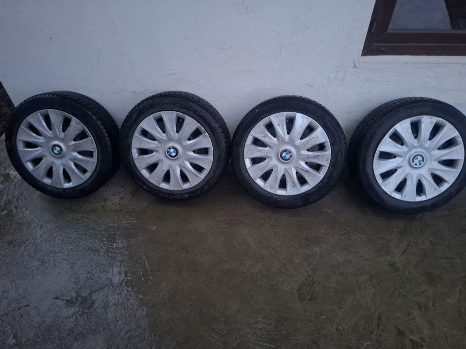 Vand jante bmw 5×120 cu cauciucuri de iarna