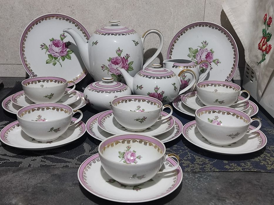 Чайный сервиз Роза.ГДР