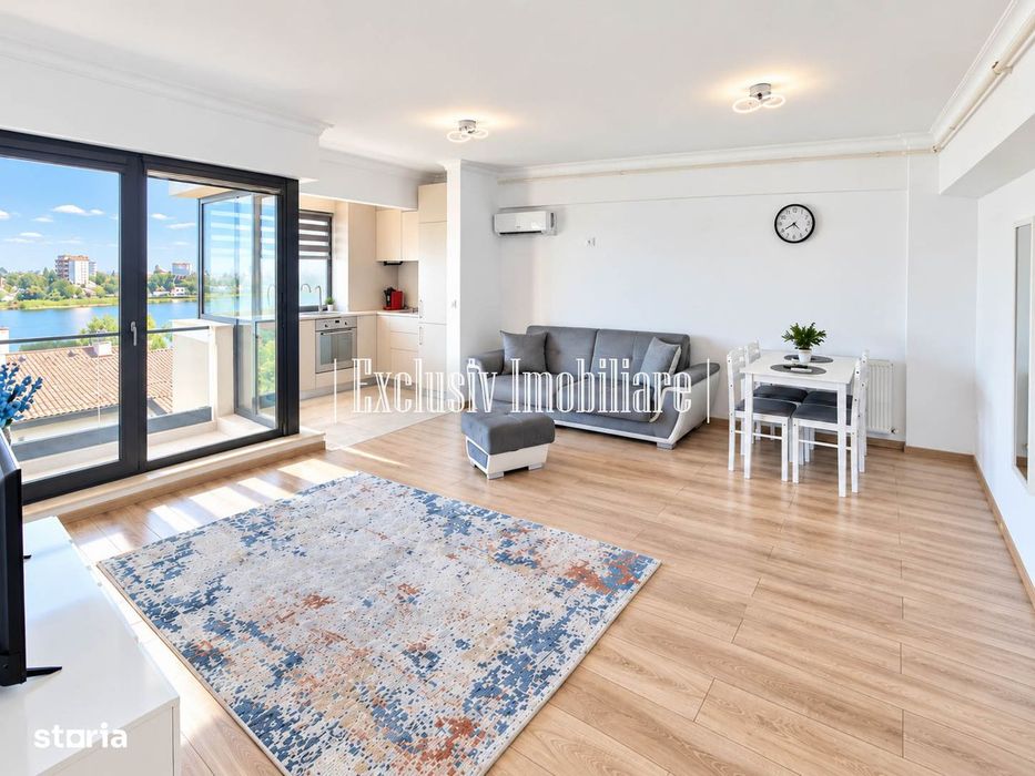 Campus Universitar - Apartament Premium cu Vedere la Lac - Termen Lung