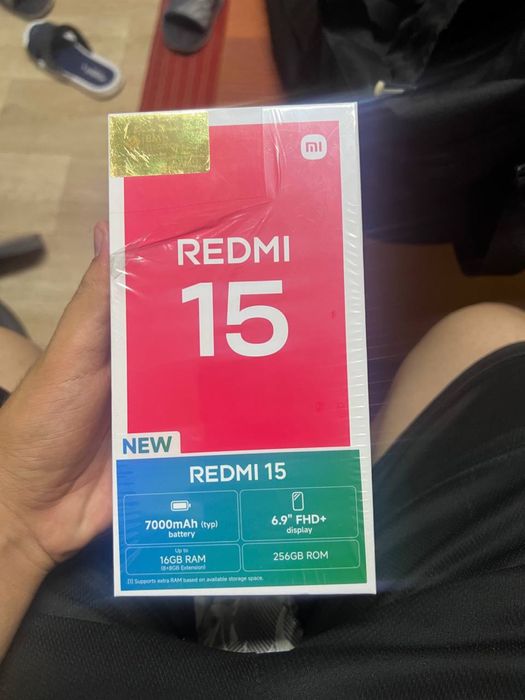 Redmi 15 xotira 256gb