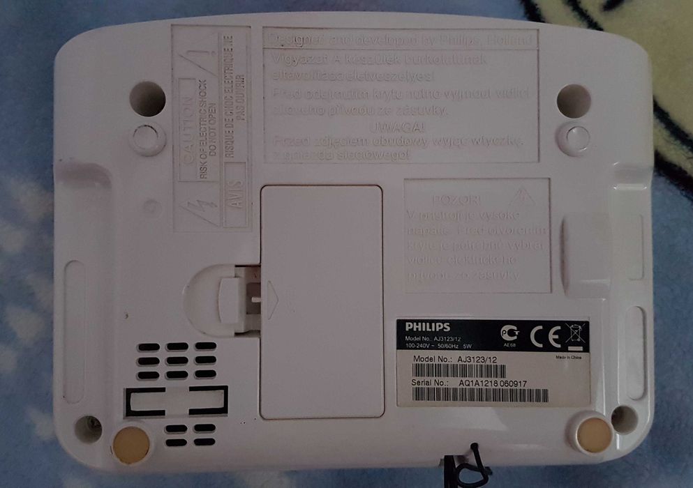 Радио часовник Philips с аларма