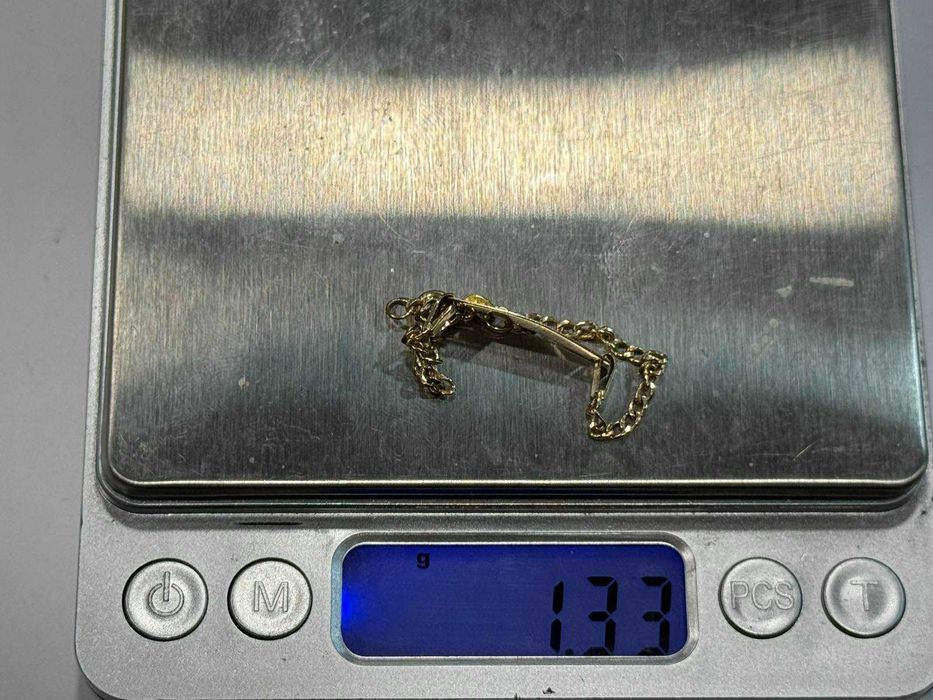 Детска златна гривна 14К- 1,33гр