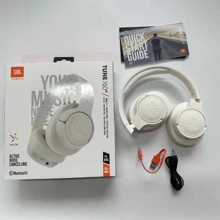 Безжични Bluetooth слушалки JBL T760NC