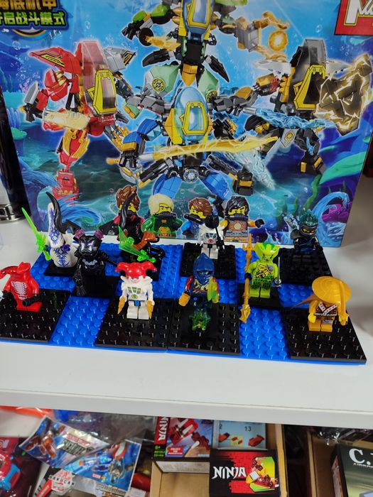 Лeго человечки, мотоциклы. Фигурки