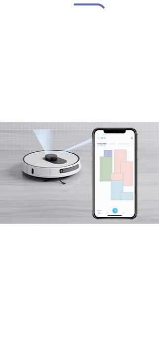 Robot de aspirare, Roidmi, Eve Max 5200 mAh, alb