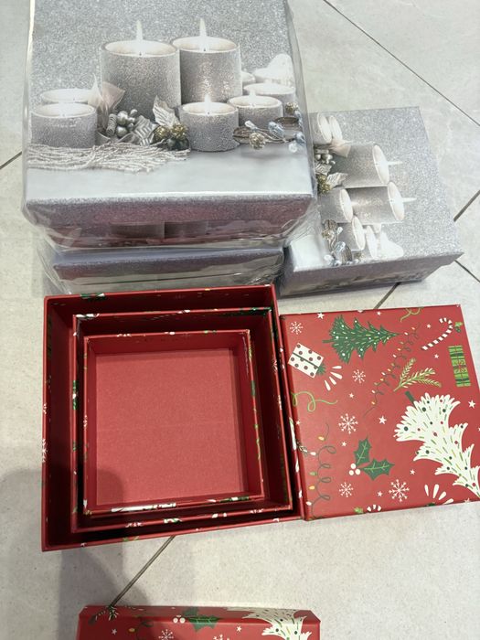 Cutii  carton tematica Craciun