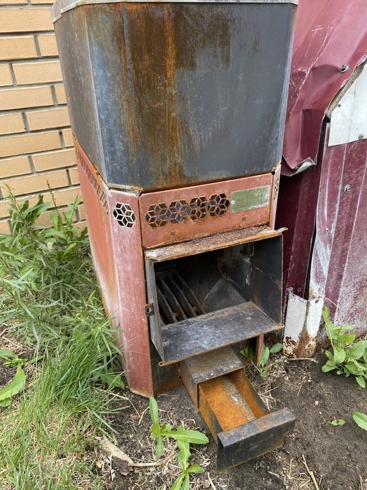 Печка с горелкой