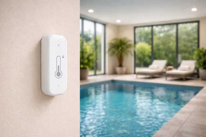 Смарт WiFi Термометър и Влагомер Tuya, Дигитален Сензор, Smart Life
