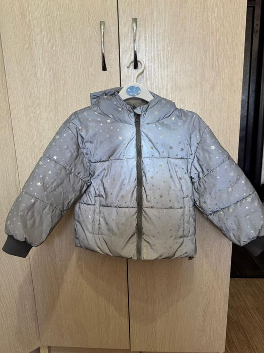 Куртка для девочки светоотражающая