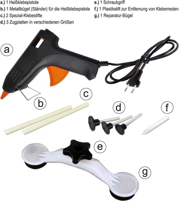 QUIXX Dent Repair Kit – комплект за изправяне на вдлъбнатини