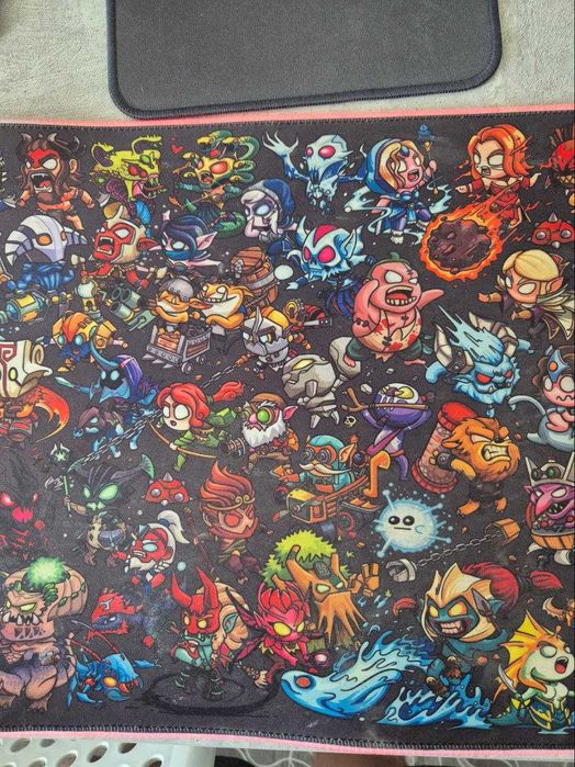 Коврик SteelSeries QcK Prism XL Dota 2 Edition (RGB)