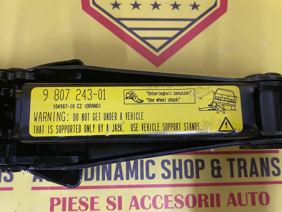 Cric auto punct sprijin original BMW MINI 2 R60 COUNTRYMAN 980724301