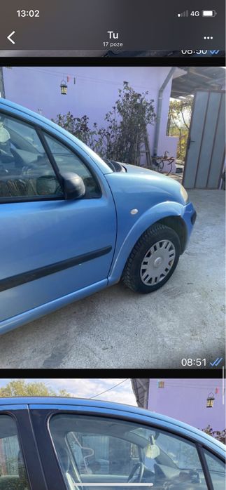 Vand masina Citrien C3, an fabricatie 2004,100000km, folosita urban