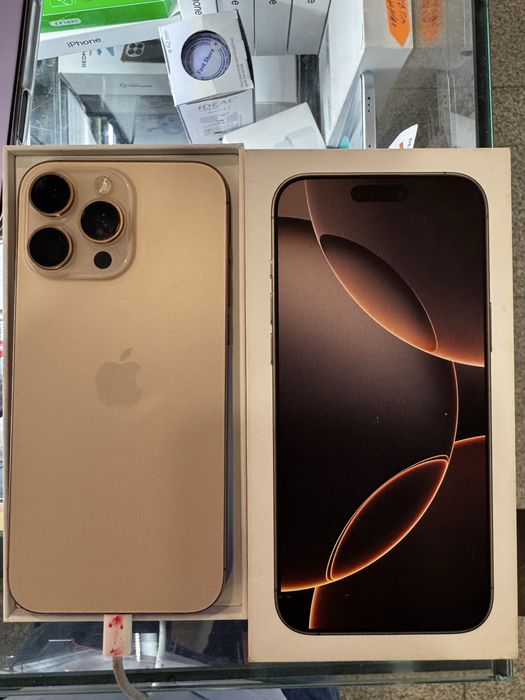 iPhone 16 Pro Max 256 GB 91 %Desert