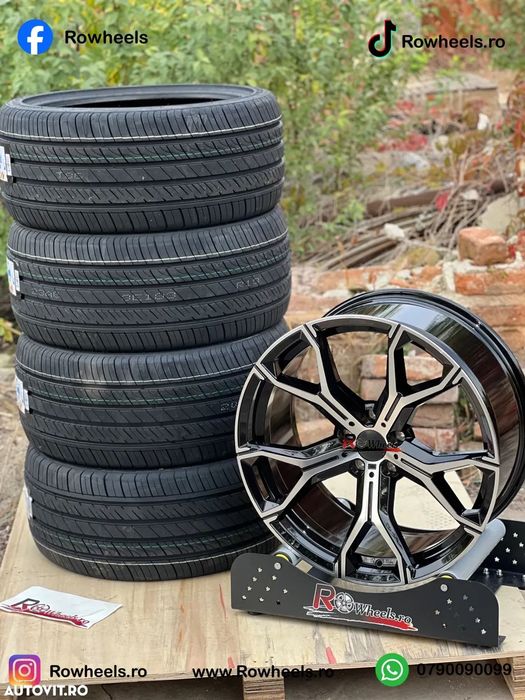 Jante BMW R21 X5 X6 E70 E71 F15 F16 F85 F86 anvelope vara/iarna 285-35-21-325-30-21 roti complete R21 cu anvelope vara/iarna
