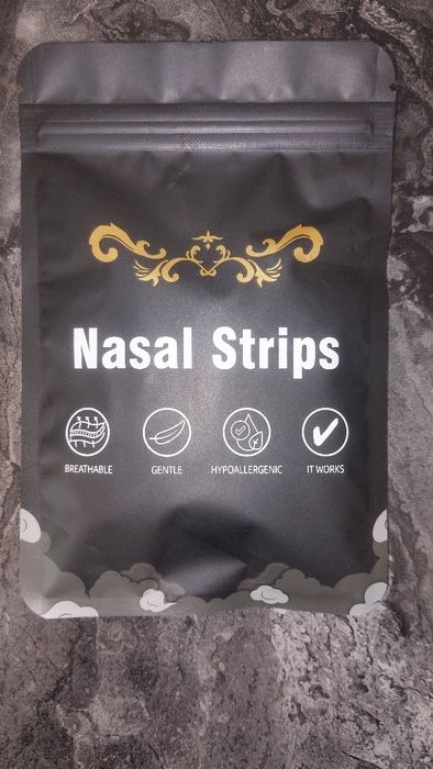 ПРОМО!Лепенки за нос(Nasal Strips)за улеснено дишане- светъл цвят