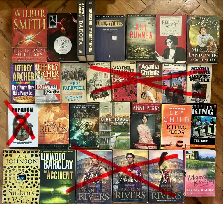 Книги на английски, немски, руски език
