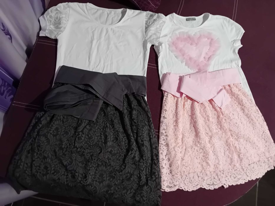 Мама и дете .комплект блузки с поли