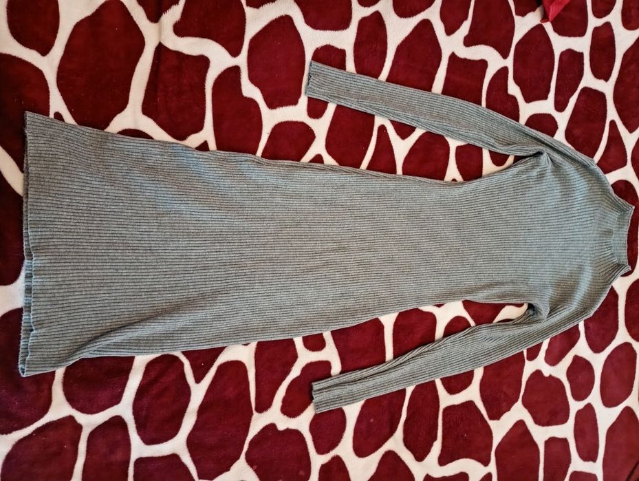 Rochie gri de toamnă