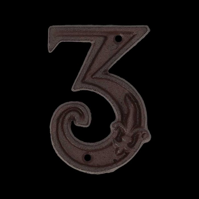 Чугунени цифри за врата