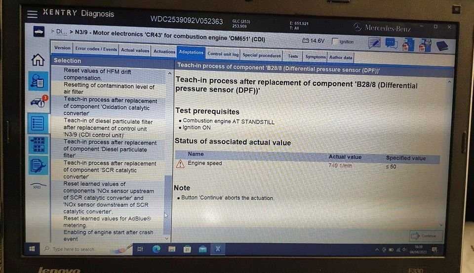 Laptop diagnoza auto Xentry Mercedes + Odis vag+ Ista Bmw