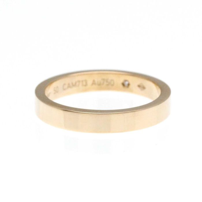 Inel original Cartier C de Cartier  Logo Diamond Aur 18 K - Marimea 50