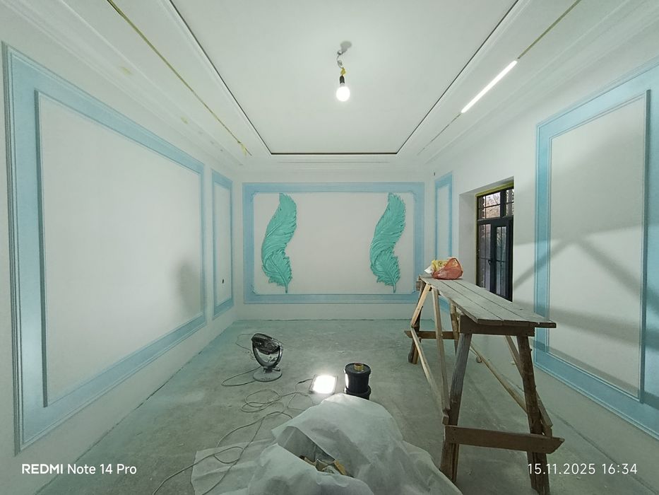 Отделка ремонт  киламиз