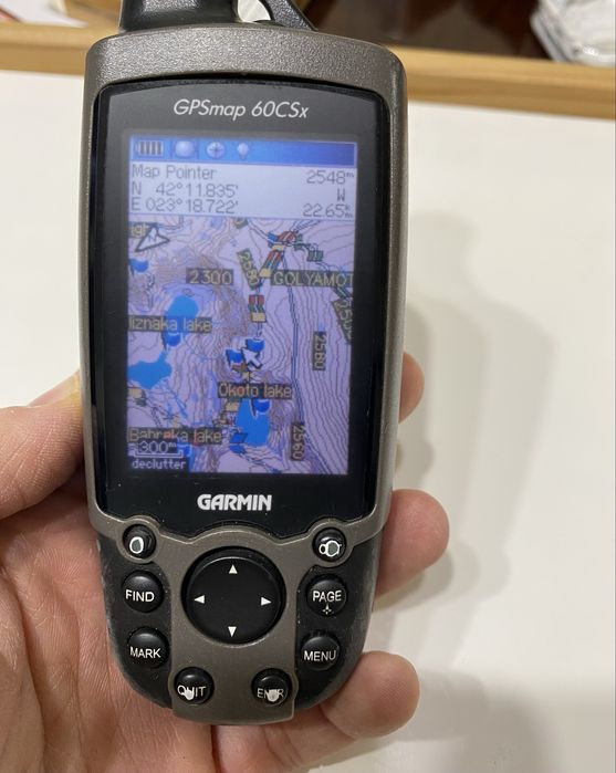 Garmin 60csx gpsmap туристическа навигация