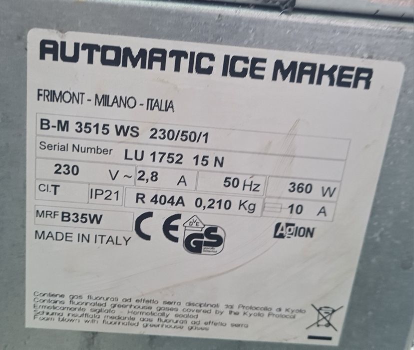 Ледогенератор Barline (Италия)
