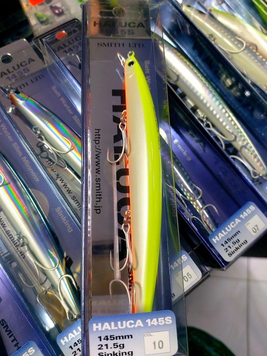Воблер Smith Haluca 125S/145S/125F/145F/165S
