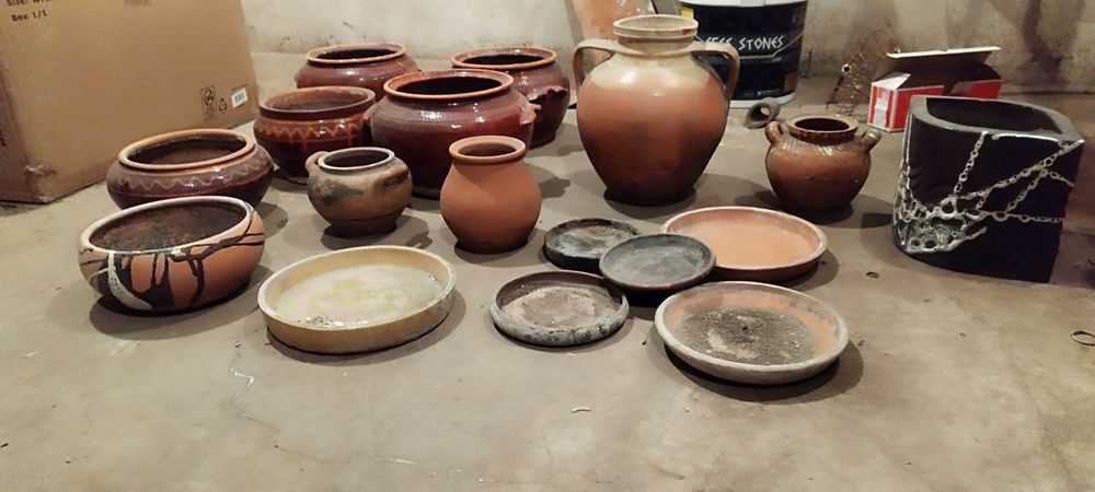 Глинени съдове без счупено