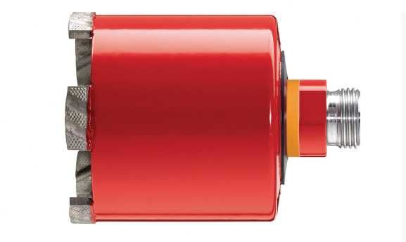 Carotă diamantată pentru doze  68 mm pentru carotare în zidărie