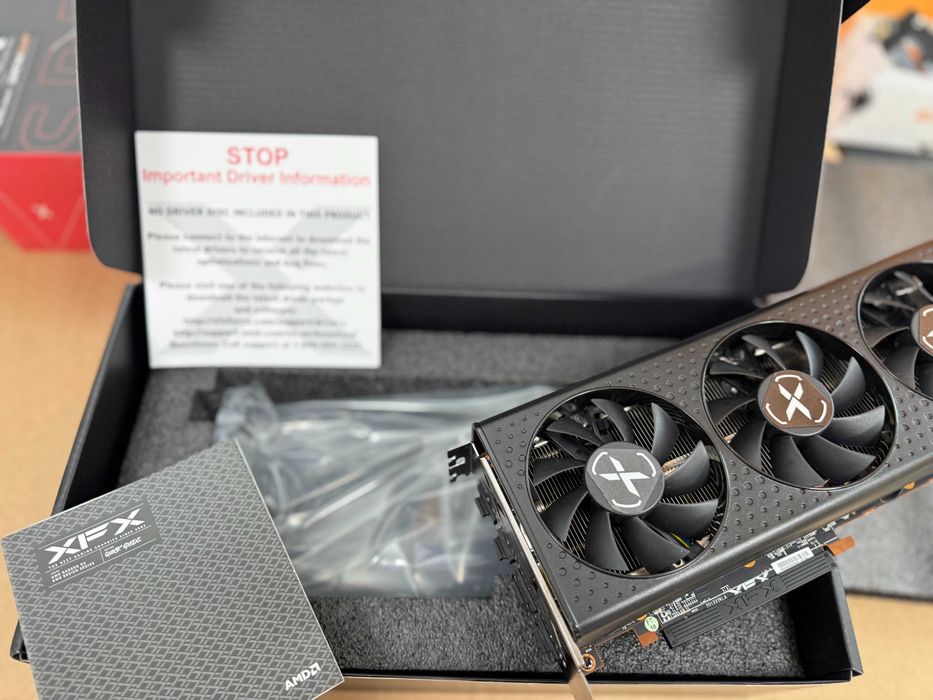 Видеокарта 6600XT XFX Speedster QICK 308. 8Gb DDR6