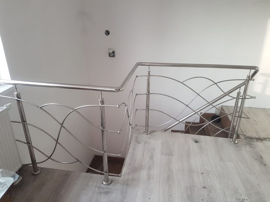 Balustrade inox.