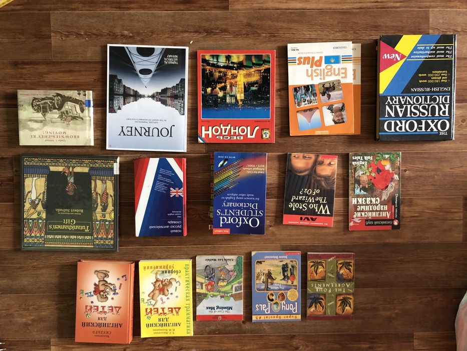 Распродажа книг на английском