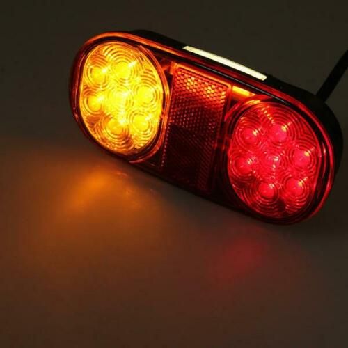 комплект 2 броя led лед диодни стопове, 12v, 160мм x 80мм, за ...