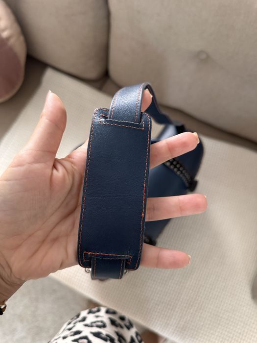 Geanta piele+blana Tania Gonzales