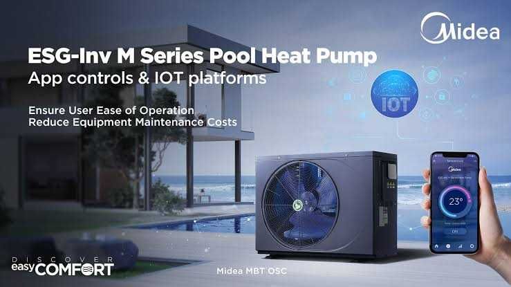 Тепловой насос для бассейна Midea MSC-200D2 N8-A (20 кВт)