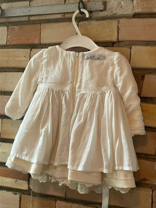 Rochie + accesorii botez fetita