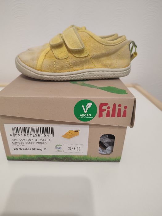 Filli barefoot ,боси обувки,24 номер