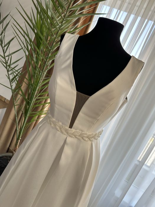 Rochie de mireasa cu buzunare Luminita Balazs