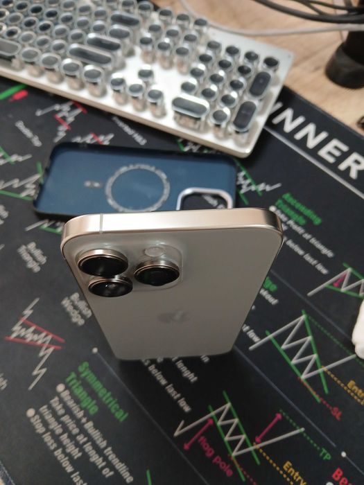 iPhone 16 Pro Max 256GB SIM+ESIM Natural Titanium 100%