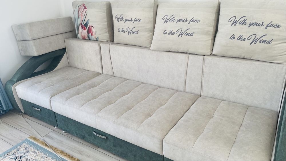 Диван 4 м, с фукиком