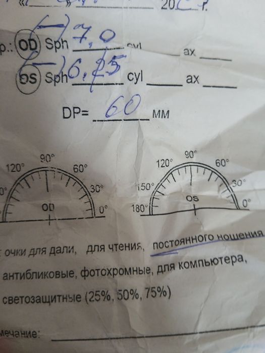 Новые очки .не ношенная