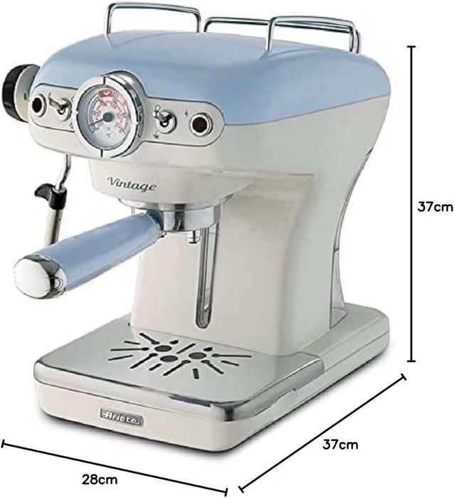 Еспресо машина Ariete VINTAGE 1389,850W,15 bar,0.9л,Мляно и ESE дози